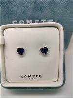 Orecchini Comete Donna in Oro Zaffiro 0.2 Ct ORB 919 - ORB 919